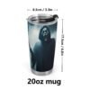 Ghostface Stainless Steel 20oz Tumbler - Image 7